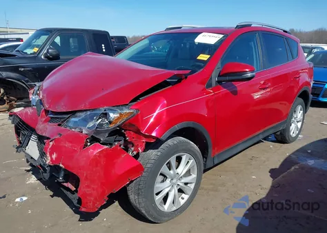 2014 Toyota Rav4 Limited from USA, damaged, VIN 2T3YFREV4EW090945
